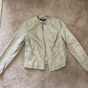 Faux Leather Jacket